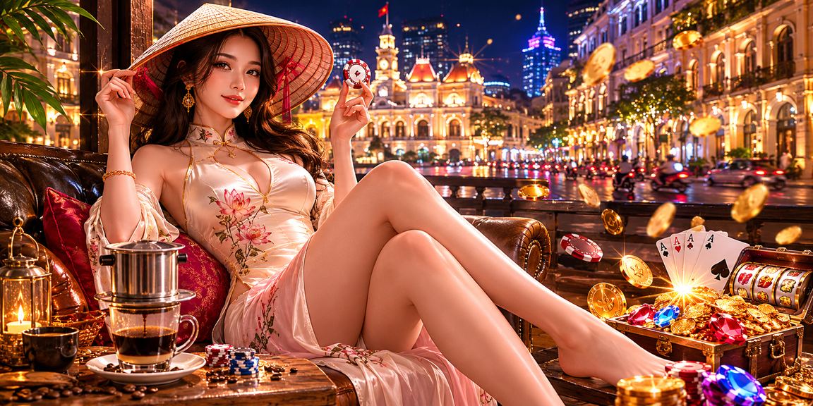 Người dùng TP.HCM mở ứng dụng 8900 để đọc phân tích kèo với hình ảnh nón lá
